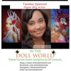 Tamika Spencer, Paper Artist, specializing in doll wigs