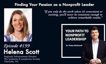 199: Finding Your Passion as a Nonprofit Leader (Helena Scott)