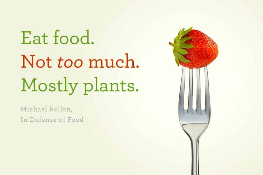 7 Simple Food Rules from Michael Pollan's In Defense of Food: A Guide to Healthy Eating