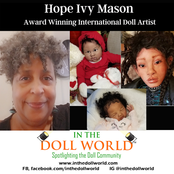 Hope Ivy Mason, Doll Artist and Guild Award doll artist winner.