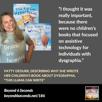 Dysgraphia and ADHD representation in children’s books – with Patty DeDurr