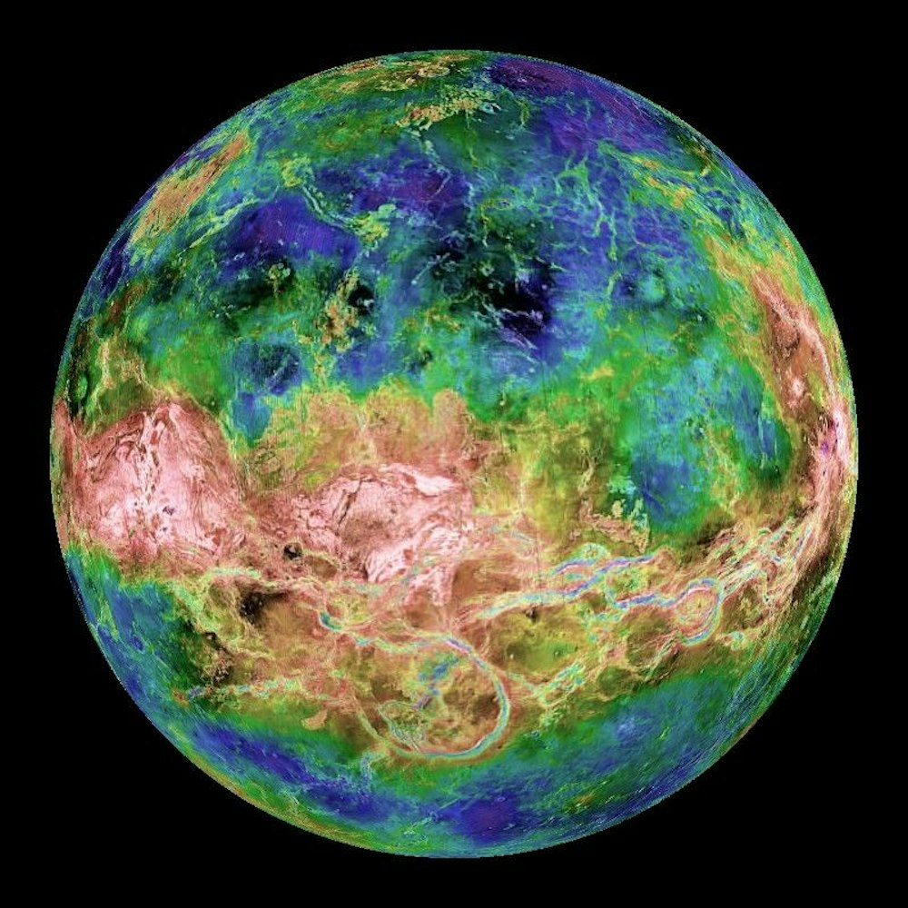 Why Venus Rotates So Slowly and in The Wrong Direction