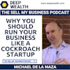 Why You Should Run Your Business Like A Cockroach Startup According To Successful Entrepreneur and Investor Michael de la Maza (#59)