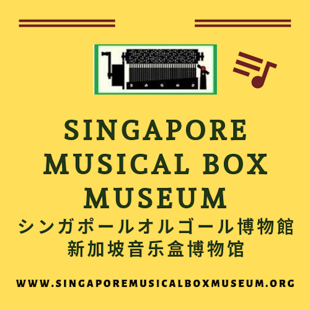 068619 Singapore Musical Box Museum - Polyphon 6 Disc Musical Box