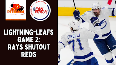 Episode image for JP Peterson Show 4/20: #Lightning - #MapleLeafs Game 2 Preview & #Rays Shutout #Reds