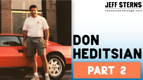 Don Heditsian-Part 2! 180 degree Lotus spin, brake loss-150mph-944 Turbo S, Derek Bell ride Le Mans!