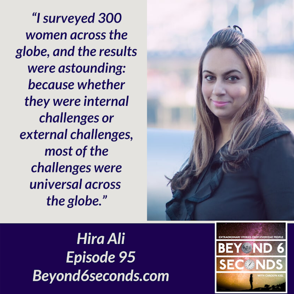 Episode 95: How Hira Ali helps empower women around the world