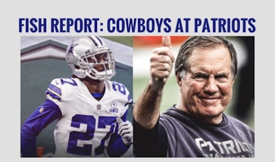 Episode image for Fish Report Podcast - Diggs as 'WR,' Cowboys NFC East Dominance, Patriots Glance - from The Star