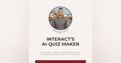 image for Interact's AI Quiz Maker - Josh Haynam, episode 133