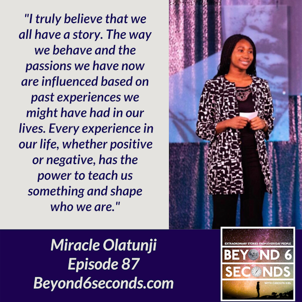 Episode 87: How Miracle Olatunji helps students start their careers