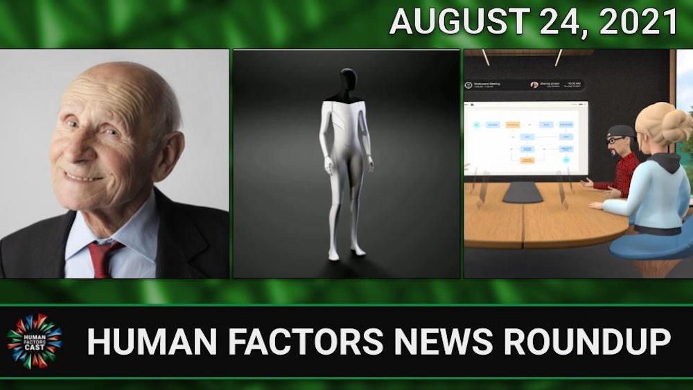 Human Factors Weekly News (08/24/21)