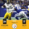 Steelers Get A Much Needed Win VS The Colts.