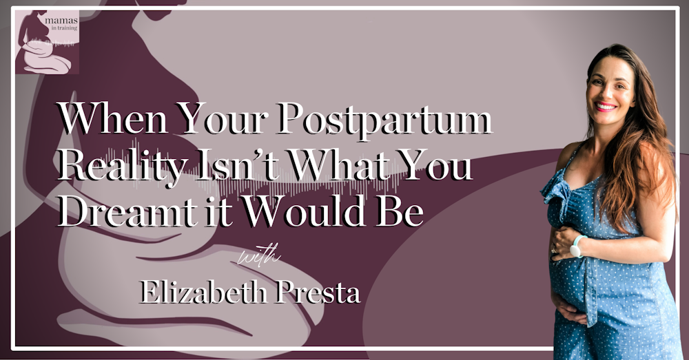 EP128- When Your Postpartum Reality Isn’t What You Dreamt it Would Be with Elizabeth Presta