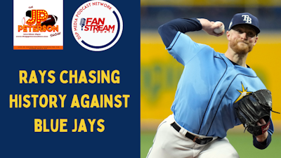 Episode image for JP Peterson Show 4/14: #Rays Chasing History Against #BlueJays & Jason Licht Speaks On Devin White