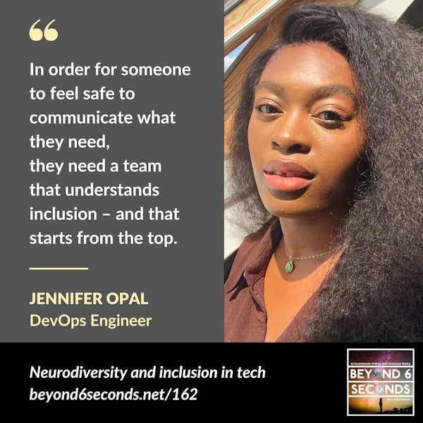 Neurodiversity and inclusion in tech – with Jennifer Opal