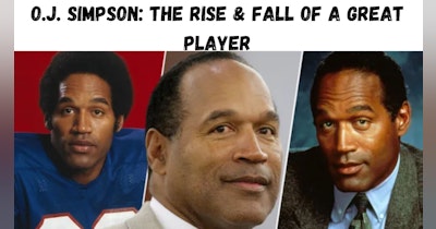 image for "O.J. Simpson: The Rise & Fall of A Great Player."