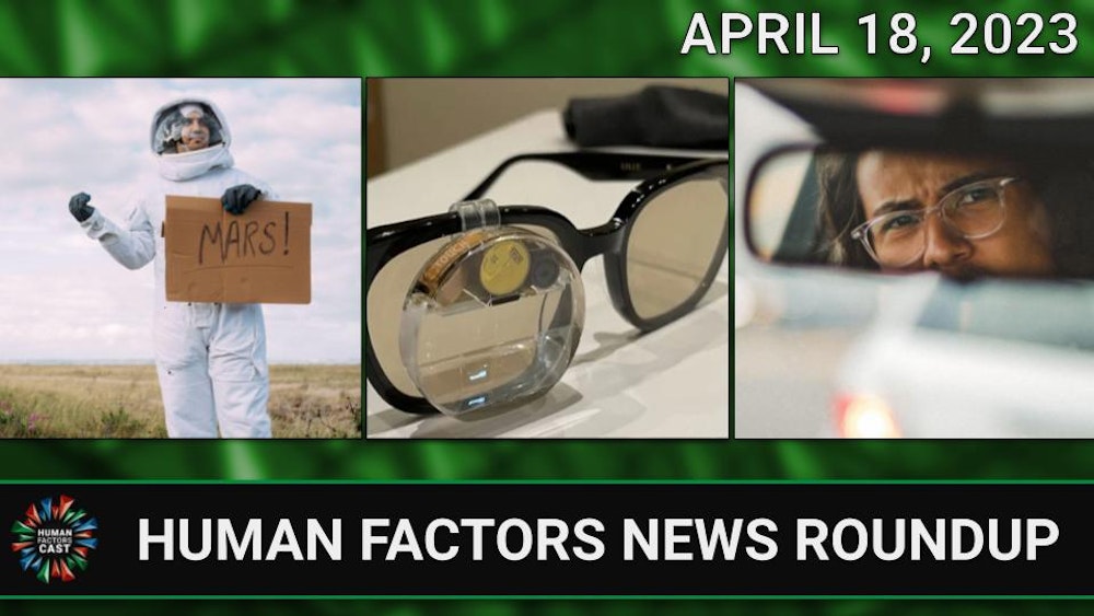 Human Factors Weekly News 18APR2023