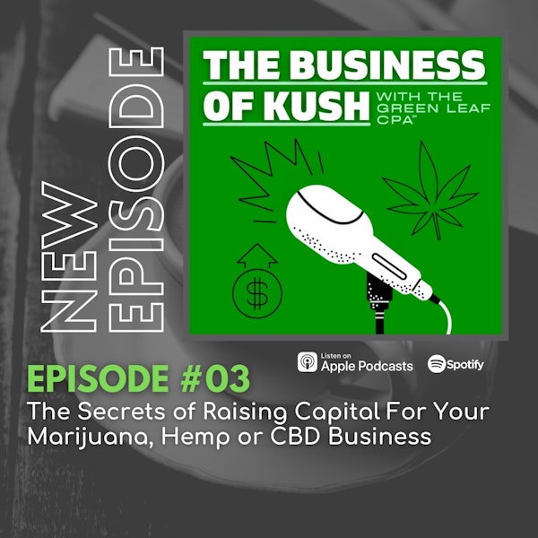 The Secrets of Raising Capital For Your Marijuana, Hemp or CBD Business
