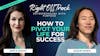 How Do You Pivot Your Life for Success - Jason Shen is RightOffTrack | Anya Smith