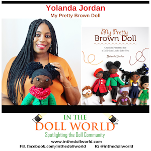 Yolanda Jordan, author of My Pretty Brown Doll: Crochet Patterns for a Doll that Looks Like You.Profile Photo