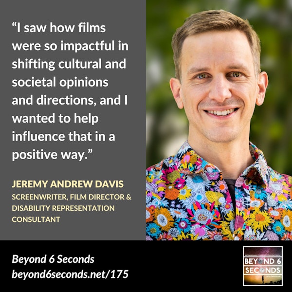 Disability representation in media – with Jeremy Andrew Davis