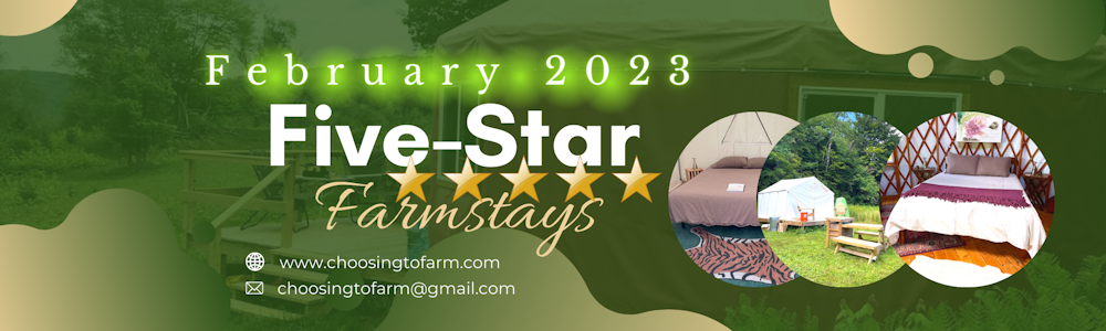 Five-Stars Farmstay Course Starts February 13. Sign up now!