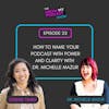 22. How to Name Your Podcast with Power and Clarity with Dr. Michelle Mazur