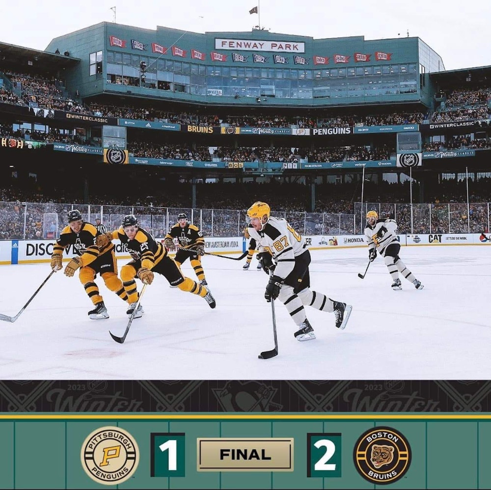 The NHL's Winter Classic Is Pure Golden.