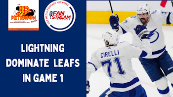 JP Peterson Show 4/19: #Lightning Dominate #Leafs In Game 1 & Taj Bradley Impresses Again