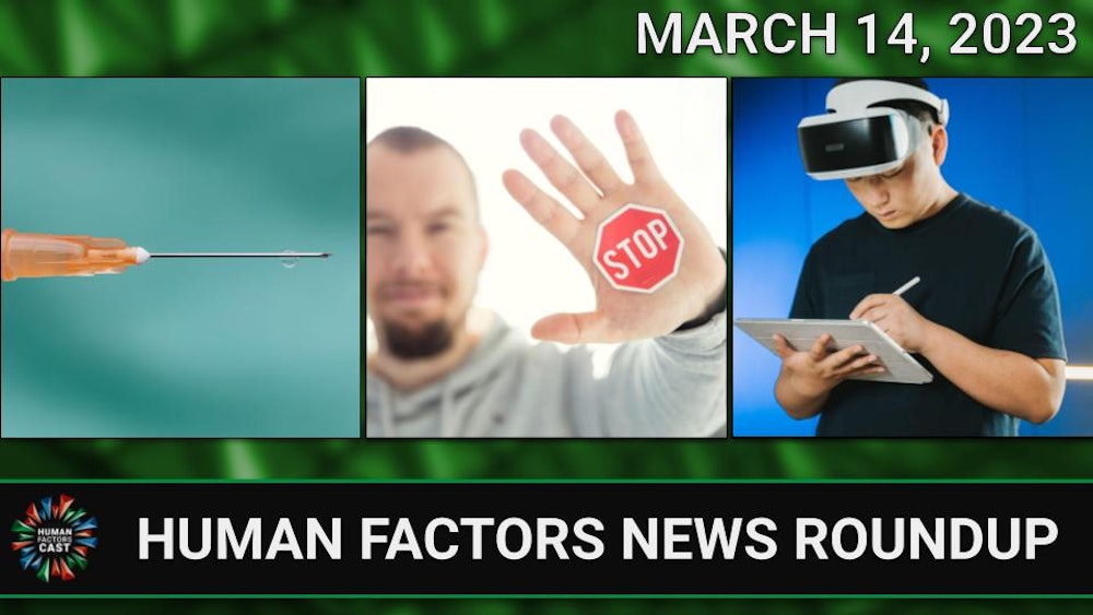 Human Factors Weekly News 14MAR2023