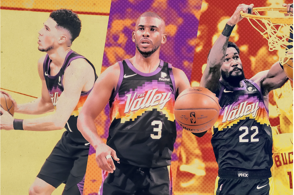 Game 1 of the 2021 NBA Finals :  Suns Over Bucks
