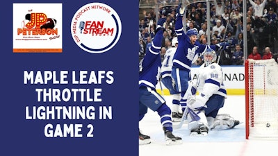 Episode image for JP Peterson Show 4/21: #MapleLeafs Throttle #Lightning In Game 2