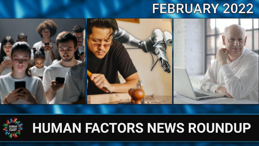 Human Factors News Monthly Roundup (February, 2023)