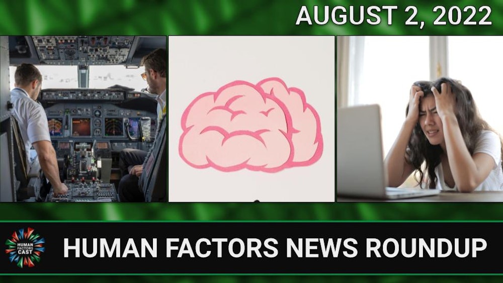 Human Factors Weekly News (08/02/22)
