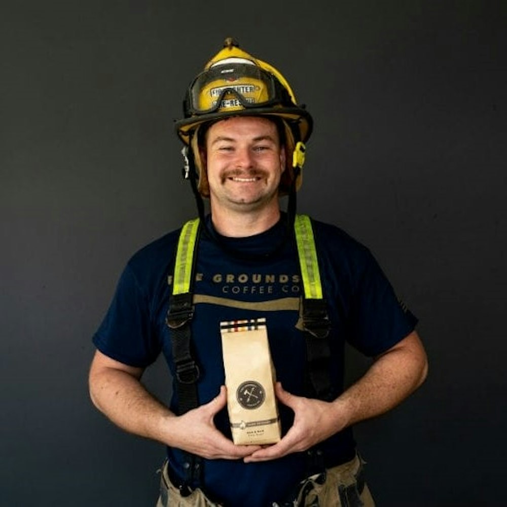 Firefighter Paul Clarke, The CEO Of Fire Grounds Coffee