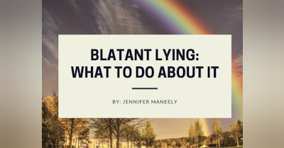 image for Blatant Lying: What to do about it