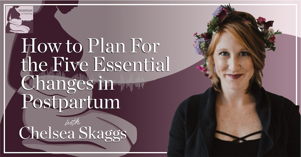 EP65- How to Plan For the Five Essential Changes in Postpartum with Chelsea Skaggs