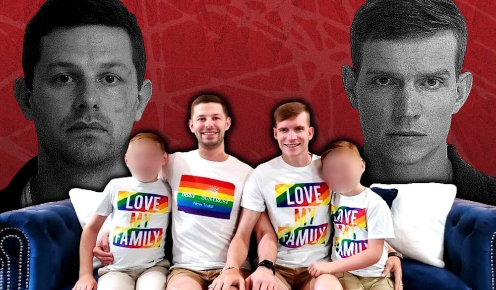 Gay Couple Charged With Molesting and Pimping Out Their Sons.