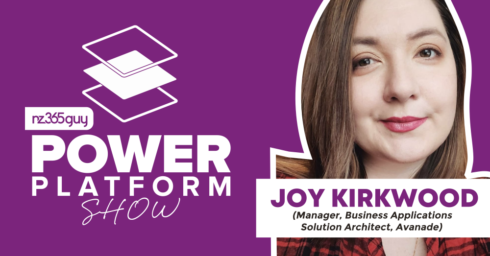 Building for Offline in Canvas Power Apps with Joy Kirkwood