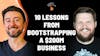 Summary: 10 lessons on bootstrapping a $200m business | Patrick Campbell (ProfitWell)