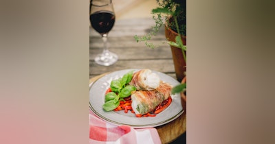image for Wood Fired Monkfish wrapped in Parma Ham with Fresh Basil