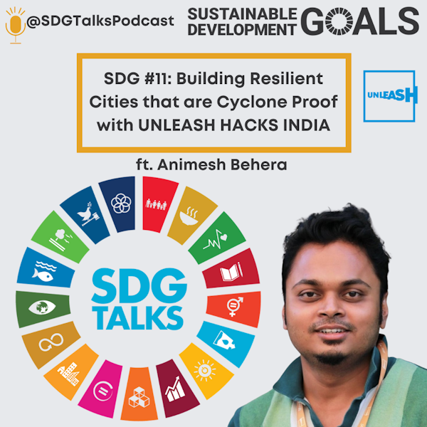 SDG #11: Building Resilient Cities that are Cyclone Proof in the UNLEASH HACKS INDIA with Animesh Behera