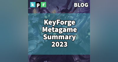 image for KeyForge Metagame Summary 2023