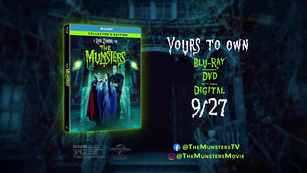 Munsters Movie Coming to DVD, BluRay, and Digital
