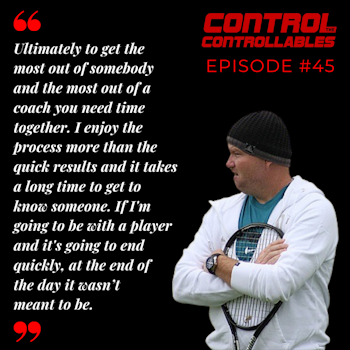 Episode 45: Michael Joyce - From top ATP player to top WTA Coach