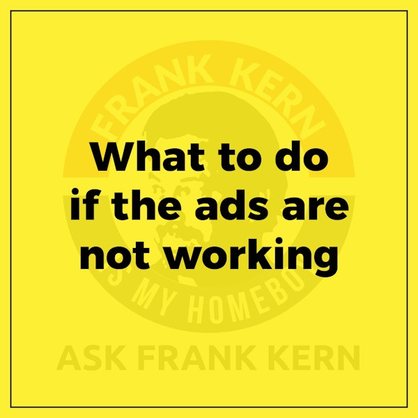 What to do if the ads are not working