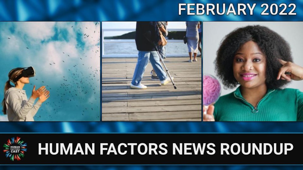 Human Factors News Monthly Roundup (February 2022)