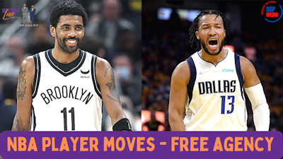 Episode image for NBA Free Agency and Player Moves: Kyrie Irving, Jalen Brunson, and more...