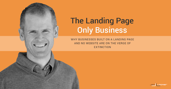 No, A Landing Page Is Not Enough