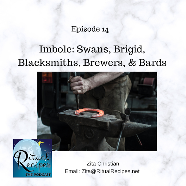 Imbolc Swans, the Goddess Brigid, Blacksmiths, Brewers and Bards